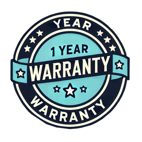 1 Year Warranty icon for grumate products